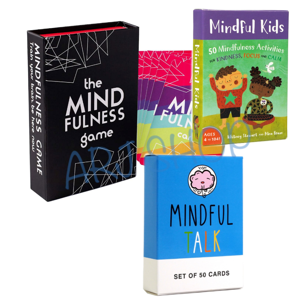 The mindfulness card game - Mindful เกมสำหรับการฝึกจิตใจ แบบเป็นเหตุเป็นผล เกมสำหรับคุณครู เกมพัฒนาตนเอง
