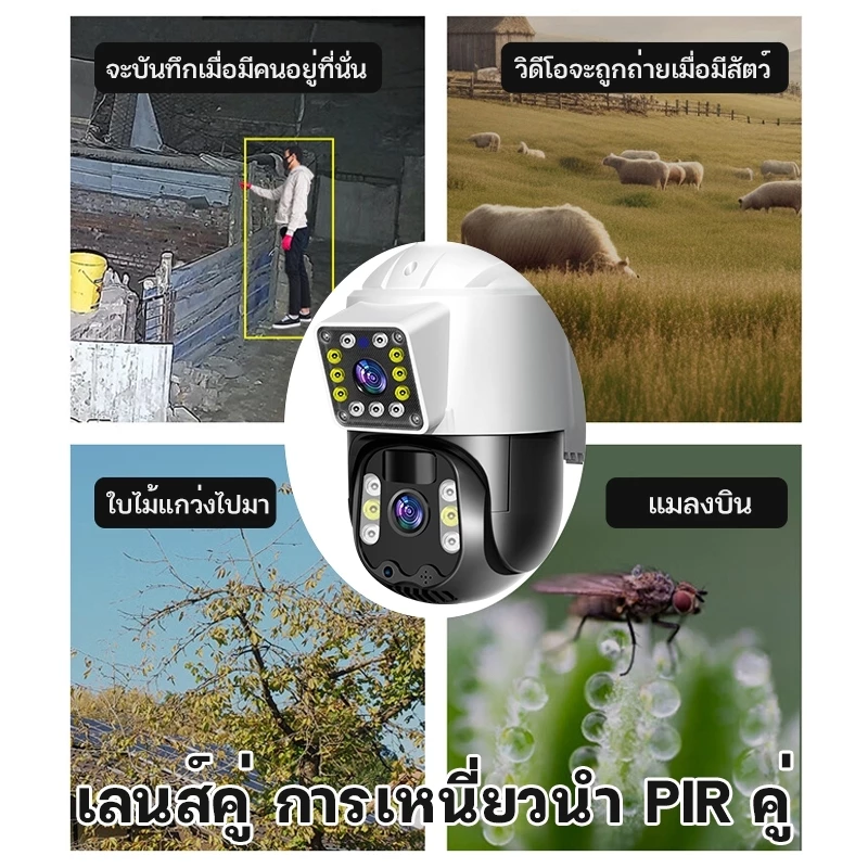 V360 Pro 4G ซิมการ์ดกล้องวงจรปิด 8MP FHD พลังงานแสงอาทิตย์กล้องวงจรปิดไร้สายต้องเชื่อมต่อด้วยซิมการ์ด ไม่รองรับ WIFI thumbnail 6