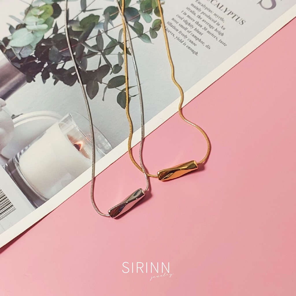 สร้อยคอจี้เกลียว 𝕊𝕡𝕚𝕣𝕒𝕝 คลาสสิค เรียบ หรู SIRINN JEWELRY