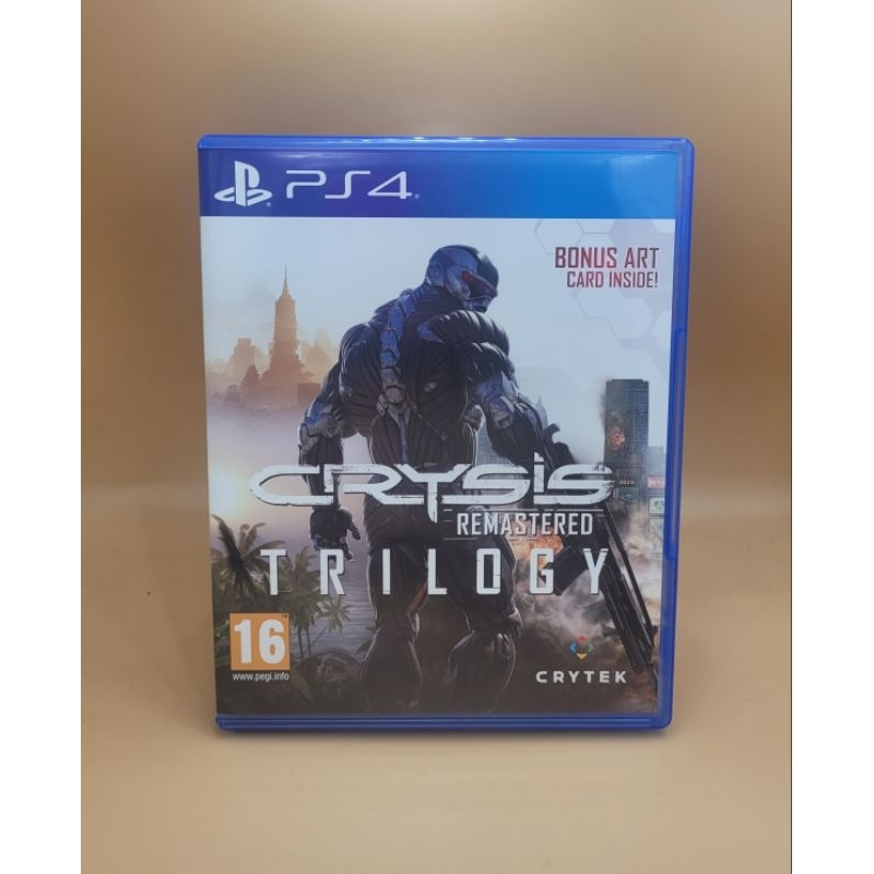 (มือสอง) มือ2 เกม ps4 : CRYSIS REMASTERED TRILOGY แผ่นสวย #Ps4 #game #playstation4