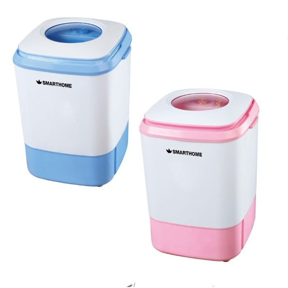 SMARTHOME เครื่องซักผ้ามินิกึ่งอัตโนมัติ 4 kg รุ่น SM-MW2502