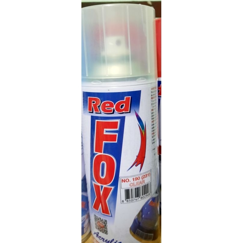 สีสเปรย์ Red Fox 270 กรัม