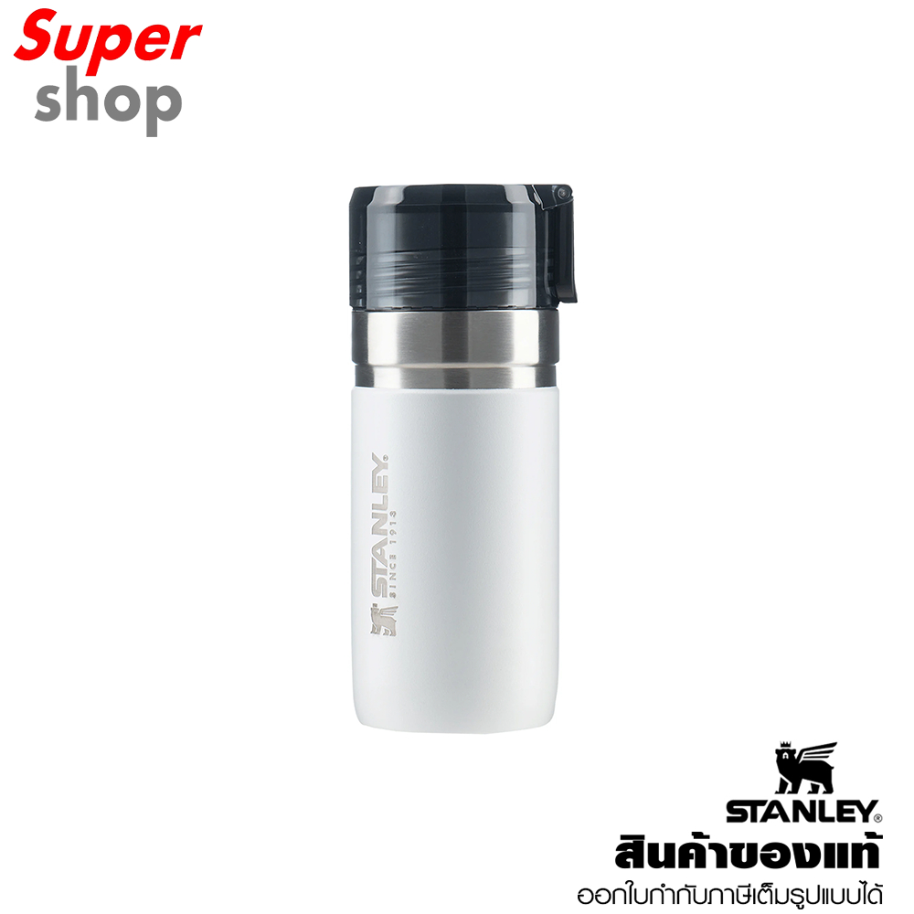 STANLEY Go Vacuum Bottle 16 Oz ขวดเก็บความเย็น และร้อน รุ่น 6939236373418 Polar White