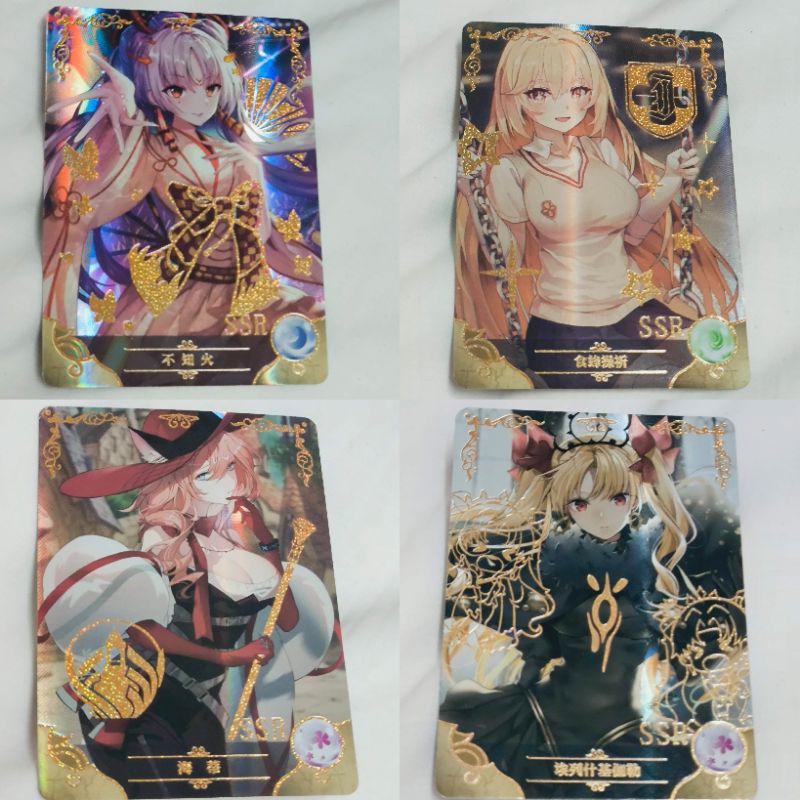 [ รวม SSR ] การ์ดอนิเมะ Goddess Story สะท้อนแสง Card Anime ระดับ SSR 1