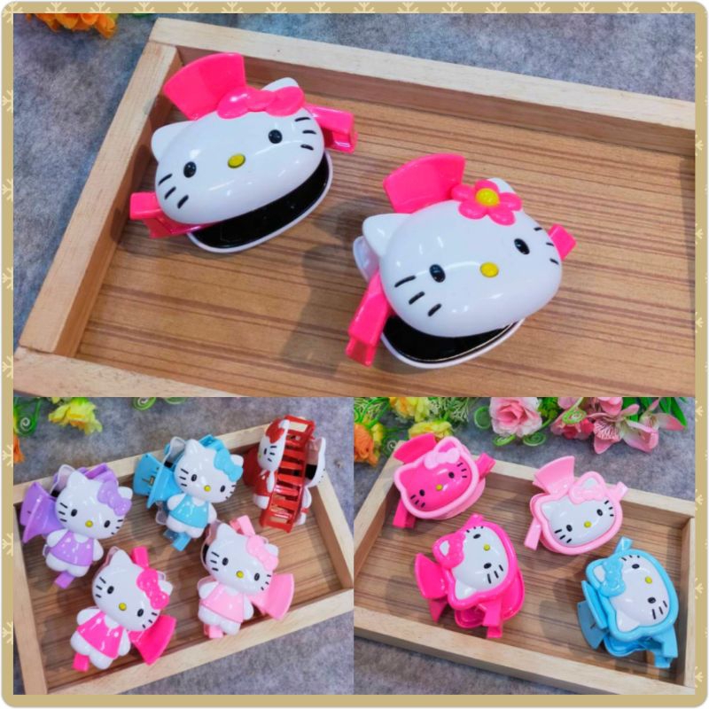 กิ๊ฟหนีบผม kitty ลายคริสตี้ ขนาดใหญ่