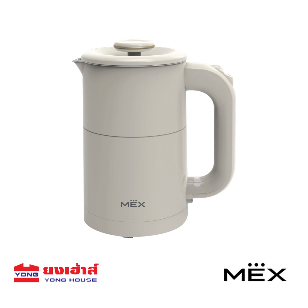 [โค้ดลด 80 บาท] MEX กาต้มน้ำไฟฟ้า ขนาด 0.6 ลิตร (สีครีม) รุ่น KPL306CR กาต้มน้ำ