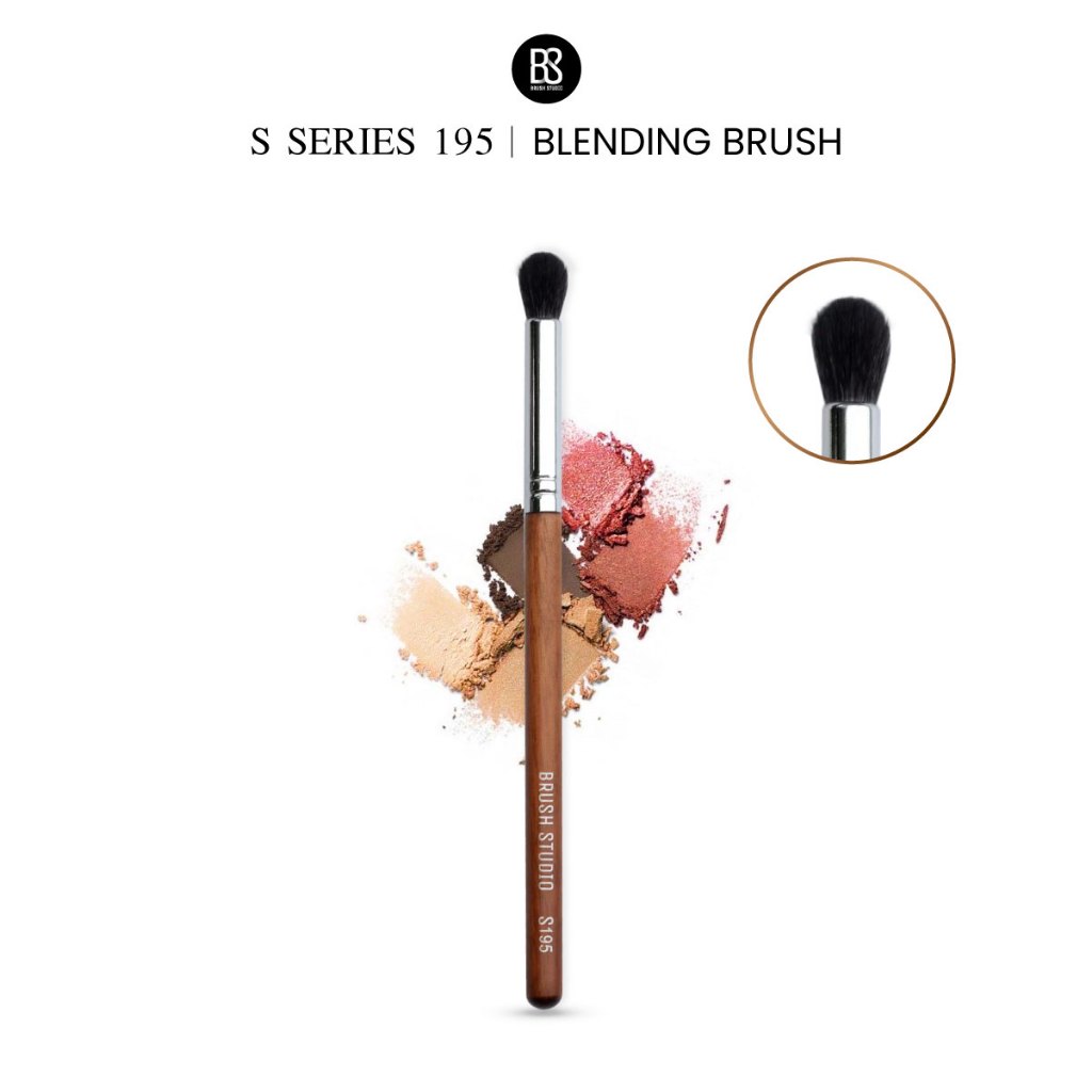 BRUSH STUDIO S series 195 : Blending Brush แปรงผสมสีอายแชโดว