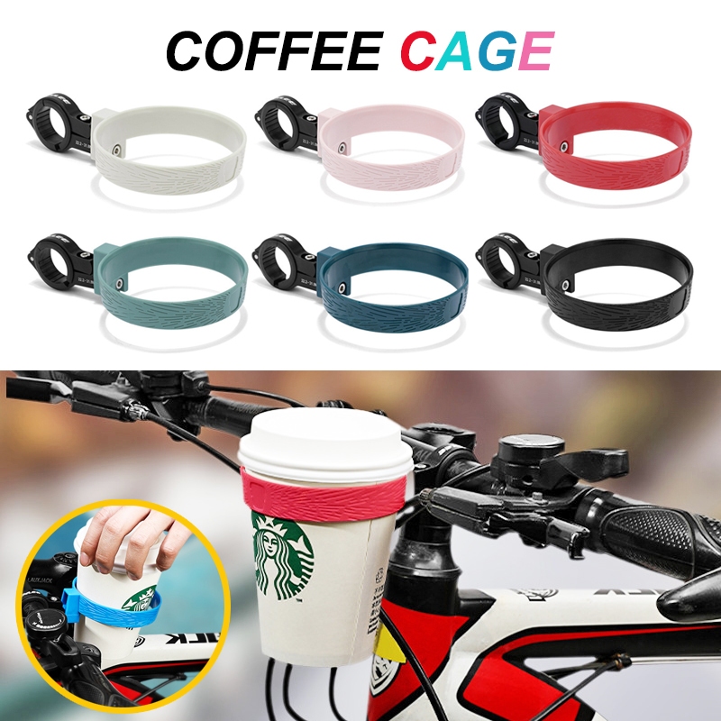Bicycle Coffee Cup Holder ที่ใส่แก้วกาแฟ ติดแฮนด์จักรยาน ดีไซน์สวยงาม น้ำหนักเบา แข็งแรง ใช้งานง่าย