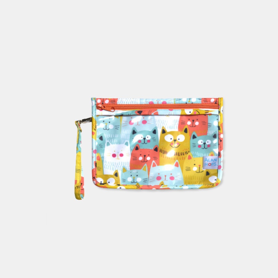 Alan Hops กระเป๋าใสเอนกประสงค์ รุ่น Daily Buddy Strap ลาย Kenny Cat