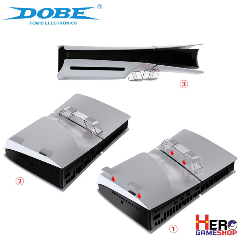 [Dobe]Horizontal Console Stand For Ps5 Slim TP5-3582 🇹🇭พร้อมส่งในไทย🇹🇭 ใช้ได้ทั้งรุ่น Disc & Digital