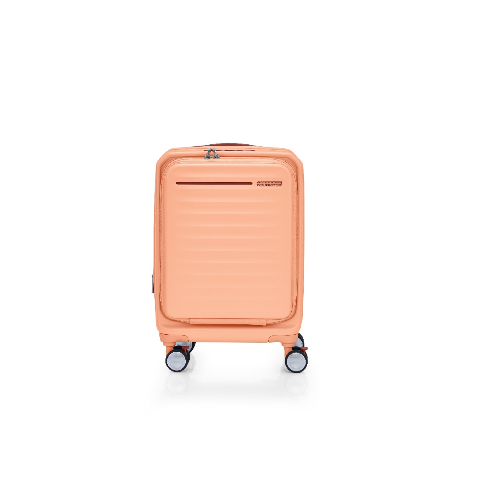 AMERICAN TOURISTER กระเป๋าเดินทางล้อลาก แบบเปิดฝาหน้า(19นิ้ว) รุ่น FRONTEC OS SPINNER 54/19 EXP TSA