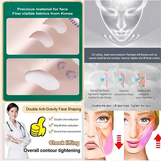 【1แถม1】ผ้ารัดหน้าเรียว ยกกระชับ V Shape ที่รัดหน้าเรียว ลดแก้ม ผ้าดึงหน้ายกกระชับตอนนอนแท้ ใส่นอน ได้เป่าผม