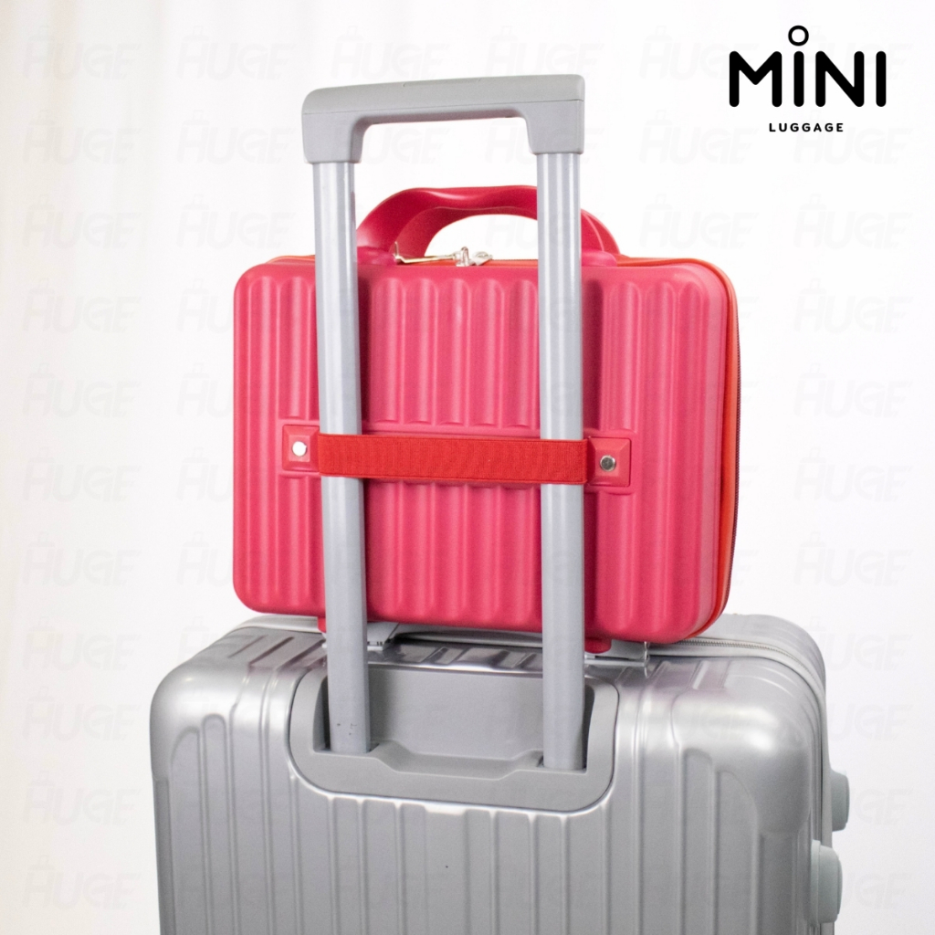 NEW กระเป๋าเดินทาง รุ่น MINI HUGE ของเเท้ ขนาด 14 นิ้ว มีให้เลือก 5สี กระเป๋าใส่เครื่องสำอาง ABS+PC กระเป๋าเดินทาง - รูปที่ 5