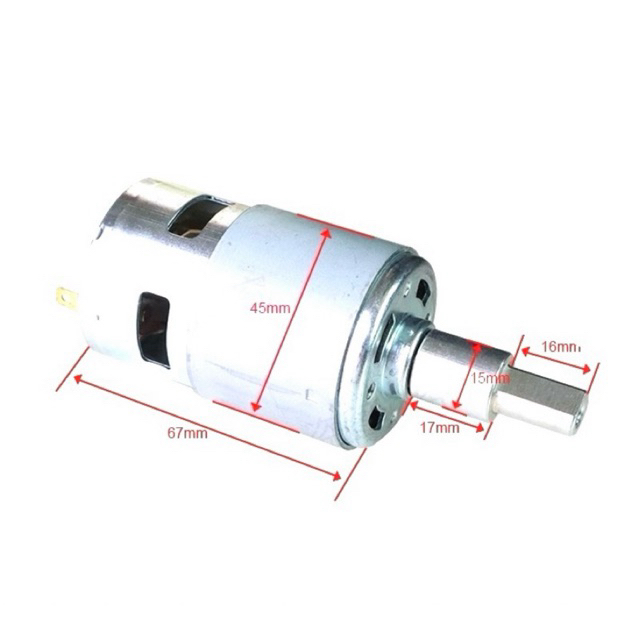 มอเตอร์เครื่องเป่า มอเตอร์775 18-21v