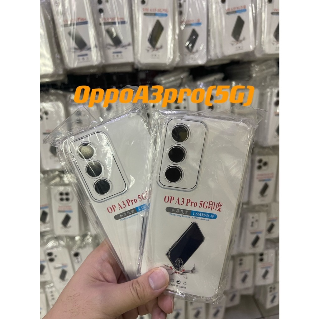 เคสใสกันกระแทกคลุมกล้อง For​ Oppo Reno 12 Pro 5G / Oppo Reno 12 5G / Oppo Reno 12 / Oppo Reno 12F 5G