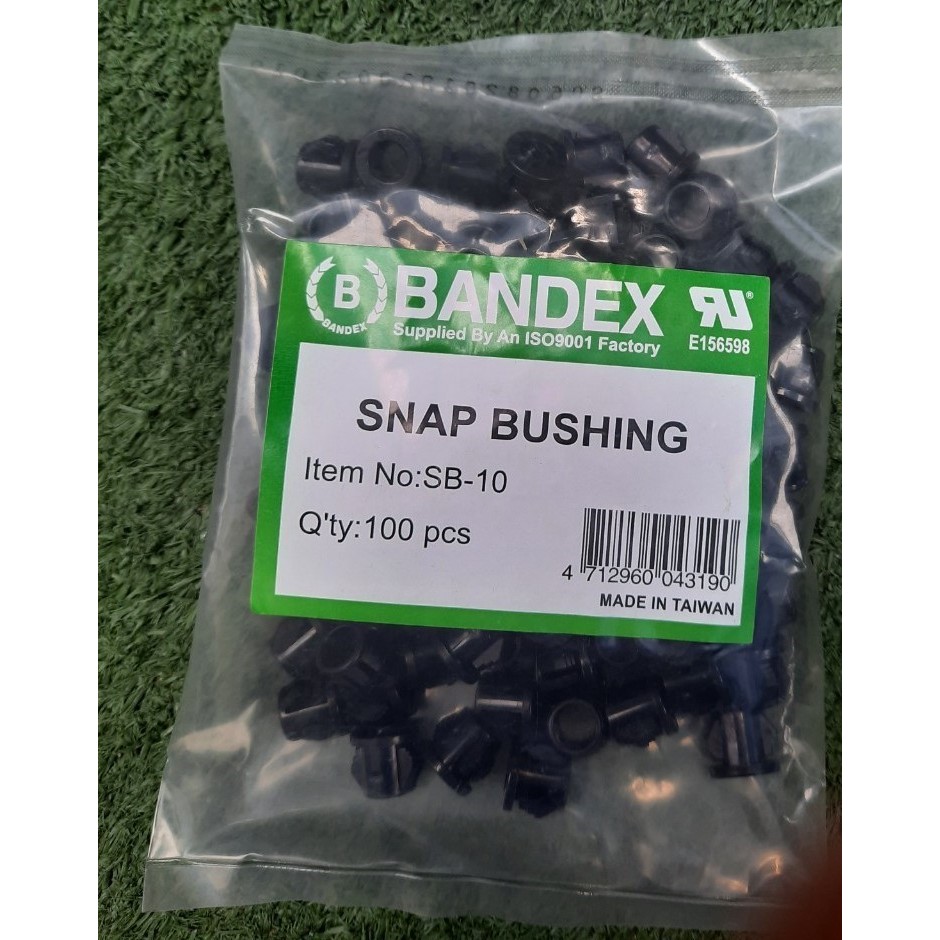 BANDEX : Snap bushing SB-08,SB-10,SB-13,SB-16,SB-19,SB-22,SB-26,SB-30  100ชิ้น/ถุง