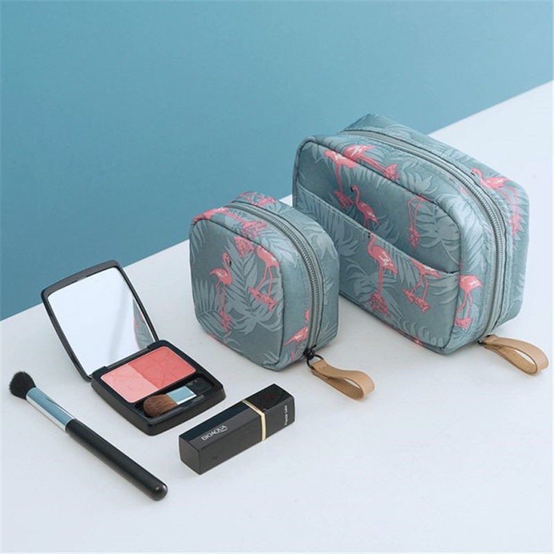 ShopAt.Two[BG6745] กระเป๋าเก็บกระเป๋าเครื่องสำอางผู้หญิงแบบพกพา กันน้ำ