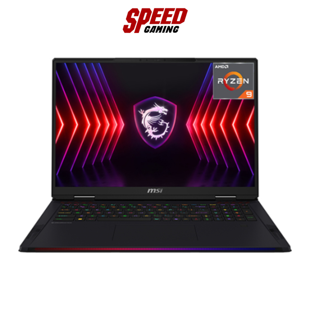 MSI RAIDER A18 HX A7VHG-005TH (CORE BLACK) / AMD Ryzen 9-7945HX / RTX 4080 / NOTEBOOK (โน้ตบุ๊ค) : B