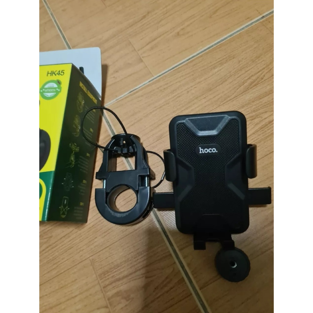 ส่งจากไทย Hoco HK45 ที่ยึดโทรศัพท์​สำหรับ​จักรยาน​และมอเตอร์​ไซต์​ ติดแฮนด์) รองรับ​4.5-6.7นิ้ว​ แท้