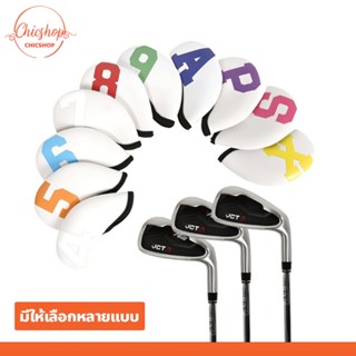 chishop ปลอกครอบไม้กอล์ฟ 7/10ชิ้น ยืดอายุการใช้งานของหัวไม้ก…