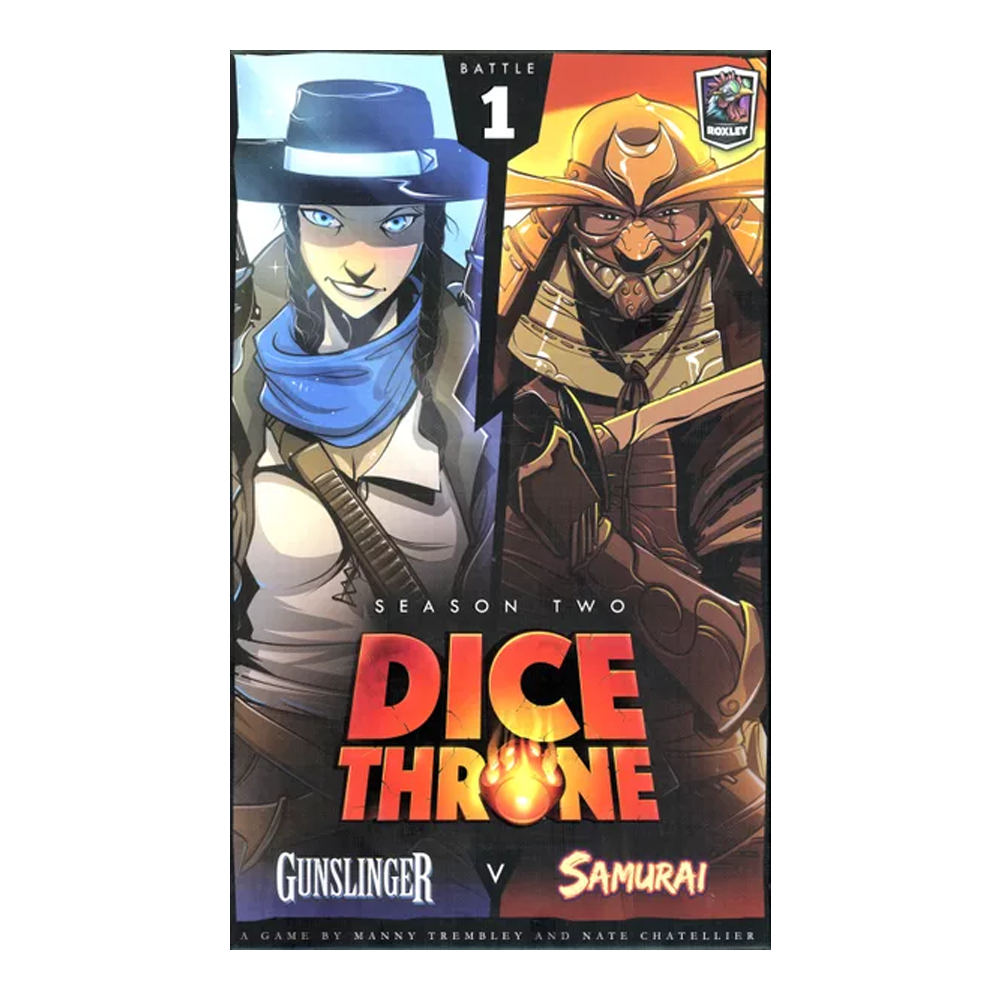 DICE THRONE: SEASON 2 BOX 1 GUNSLINGER V SAMURAI - Board Game บอร์ดเกม - Tower Tactic Games