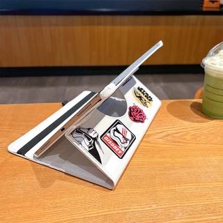 ⭐24 ชั่วโมงส่ง⭐Star Wars สติ๊กเกอร์ เคส for iPad 2025 11 Gen10 10.9 2024 pro Gen9 10.2 เคสไอแพด Air5 6 7 Case การหมุน360