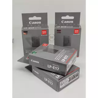 พร้อมส่ง!!✅BATTERY&CHARGER CANON LP-E17&LC-E17 ของแท้ 100% ปีผลิตล็อตใหม่ 2025-26 (ดูรุ่นแบตให้ถูกรุ่นด้วยนะครับ )