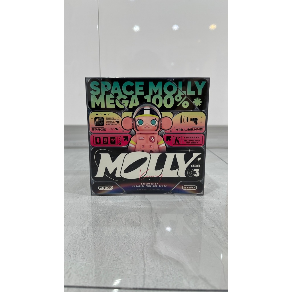 สินค้าพร้อมส่ง POPMART MOLLY SPACE V3 MEGA SPACE MOLLY 100% Set Coke & MOLLY SPACE V3 ของแท้
