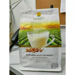 นมถั่วเหลือง 100% ดอยคำ 400 กรัม