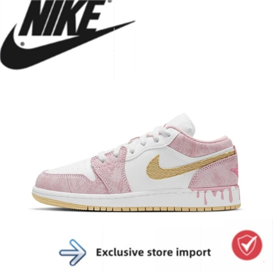 รองเท้า Air Jordan 1 Low OG Shadow - หนังแท้ ไซส์ผู้ชาย สีดำ/Game Royal