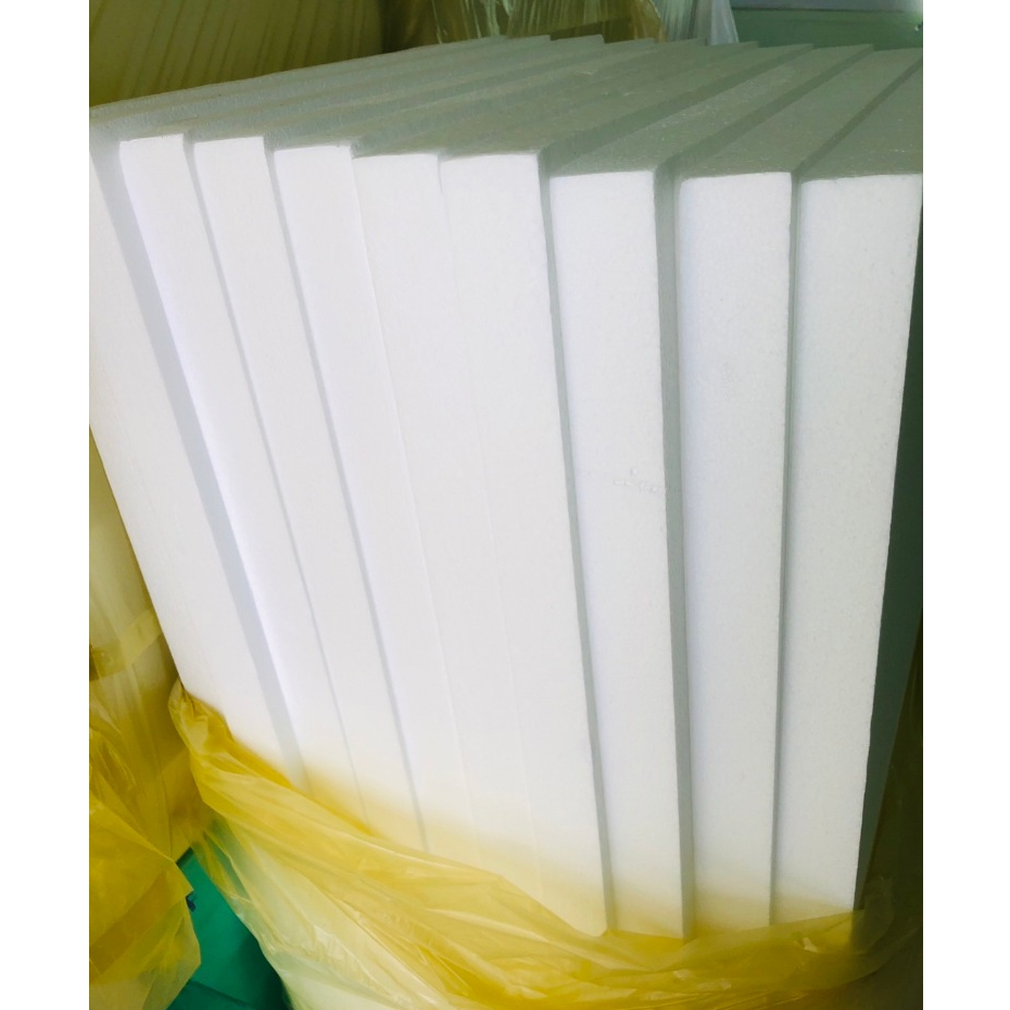 EPS Foam (F Grade) เกรดไม่ลามไฟ (ความหนาแน่น 2 ปอนด์) โฟม ขนาด 60 x 120cm ความหนา 2 นิ้ว ราคา 280 บาท/แผ่น
