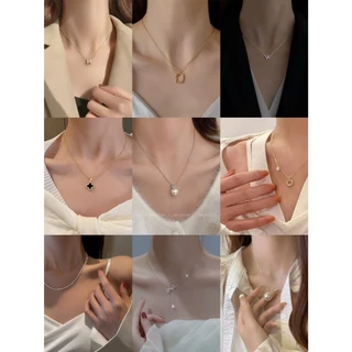 สร้อยคอ จี้สำหรับผู้หญิง เครื่องประดับแฟชั่น สไตล์เกาหลี มาใหม่ ให้เป็นของขวัญ สําหรับผู้หญิง