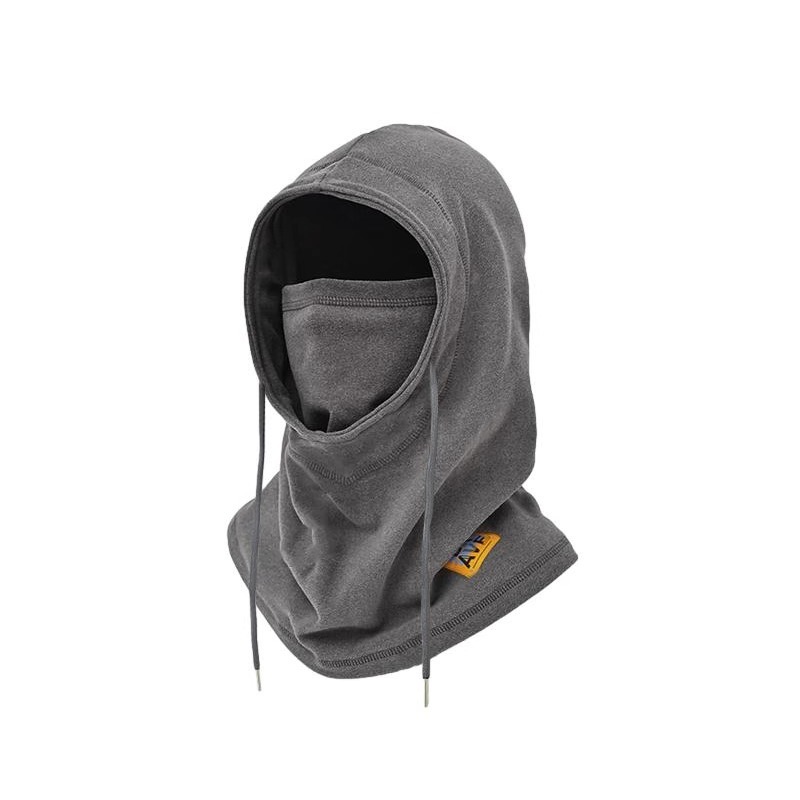 🔥หมวกป้องกันใบหน้า กันลม และหู ให้ความอบอุ่น ผ้าฟลีซ แบบหนา แบบนิ่ม เหมาะกับใส่ขี่จักรยาน เล่นสกี กลางแจ้ง กันหนาว - รูปที่ 4