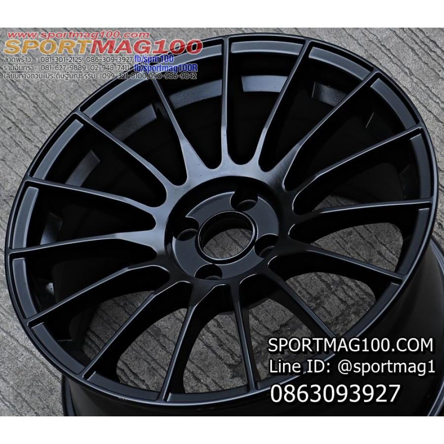 ล้อแม็กซ์มือสอง RS05RR สีดำด้าน 8-17นื้ว 4รู100 Offset35 [19849]