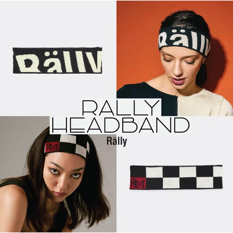 💥ใช้โค้ดลดเพิ่ม 20-30%💥(แท้ 100% รับตรงจากชอป King Power) Rally Movement Headband - ที่คาดผมทอลาย