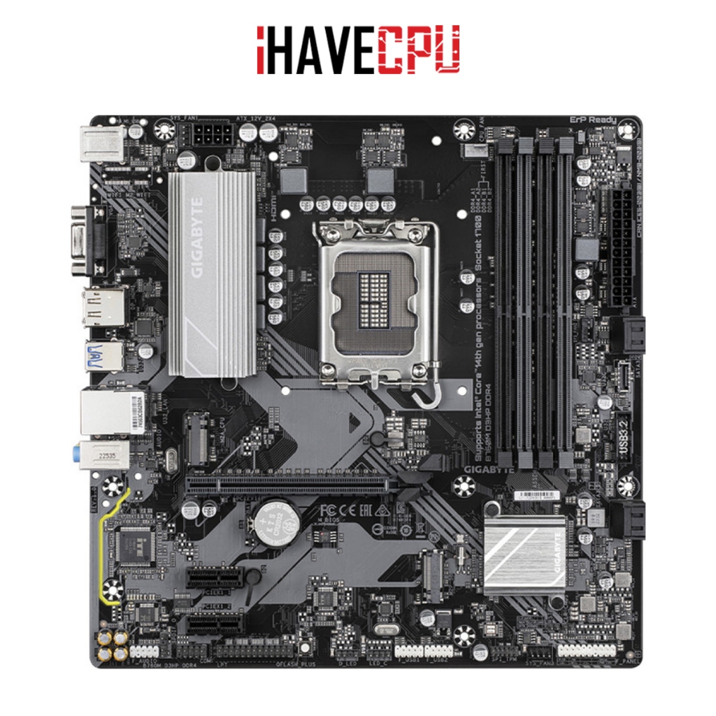 iHAVECPU MAINBOARD (เมนบอร์ด)(1700) GIGABYTE B760M D3HP DDR4 (REV.1.0)