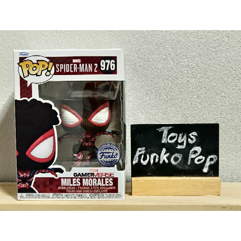 Funko Pop Marvel Games Spider-man 2 : Miles Morales 978