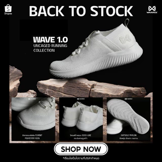 WARRIX รองเท้าวิ่ง WAVE 1.0 Uncaged Running Collection WF-203RNACL01 (รบกวนบวกเพิ่ม 1 ไซซ์จากตารางไซซ์)