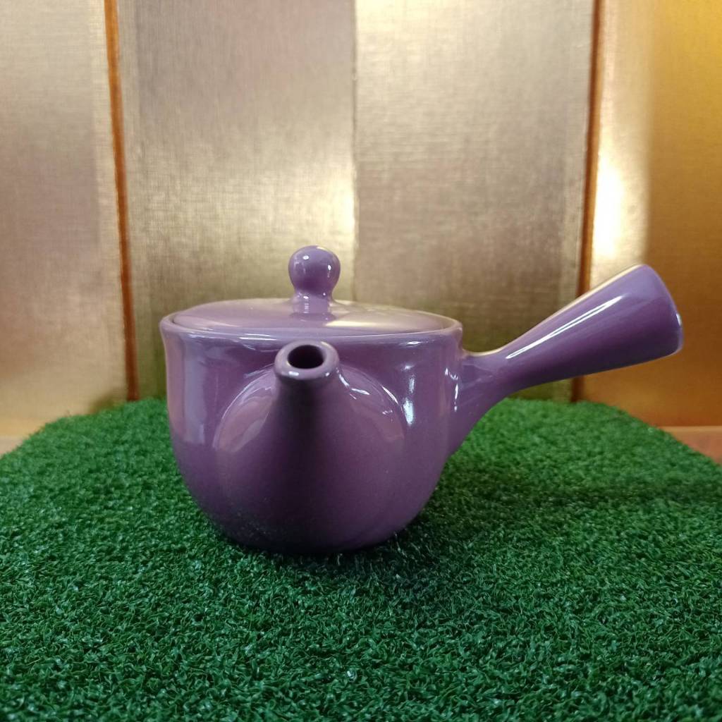 Teapot Kyusu Takoname Kyushu Japanese KAIMORO purple