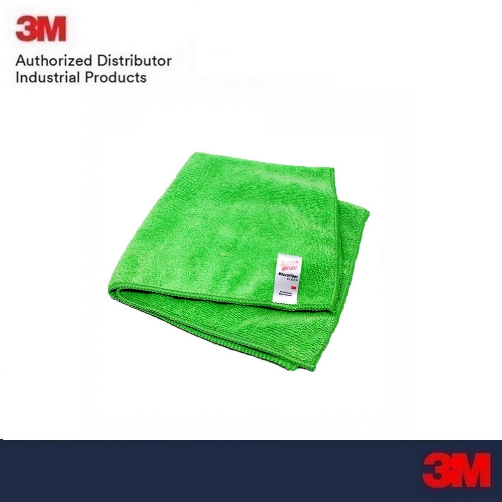 3M Microfiber (1 ผืน) ผ้าไมโครไฟเบอร์ ทำความสะอาด 40x40ซม.