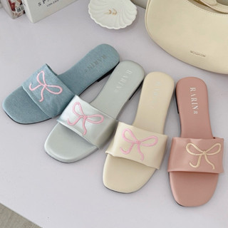 ✅ รุ่นใหม่ มาแรง [ Pretty girl ] 36 - 41 รองเท้าแตะพื้นนุ่ม …