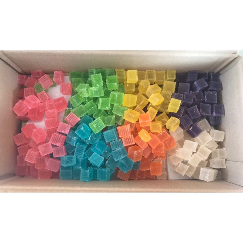 วุ้นกรอบใหญ่ คละสี 2 กิโลกรัม (ส่งออเดอร์ละไม่เกิน4ชิ้น)