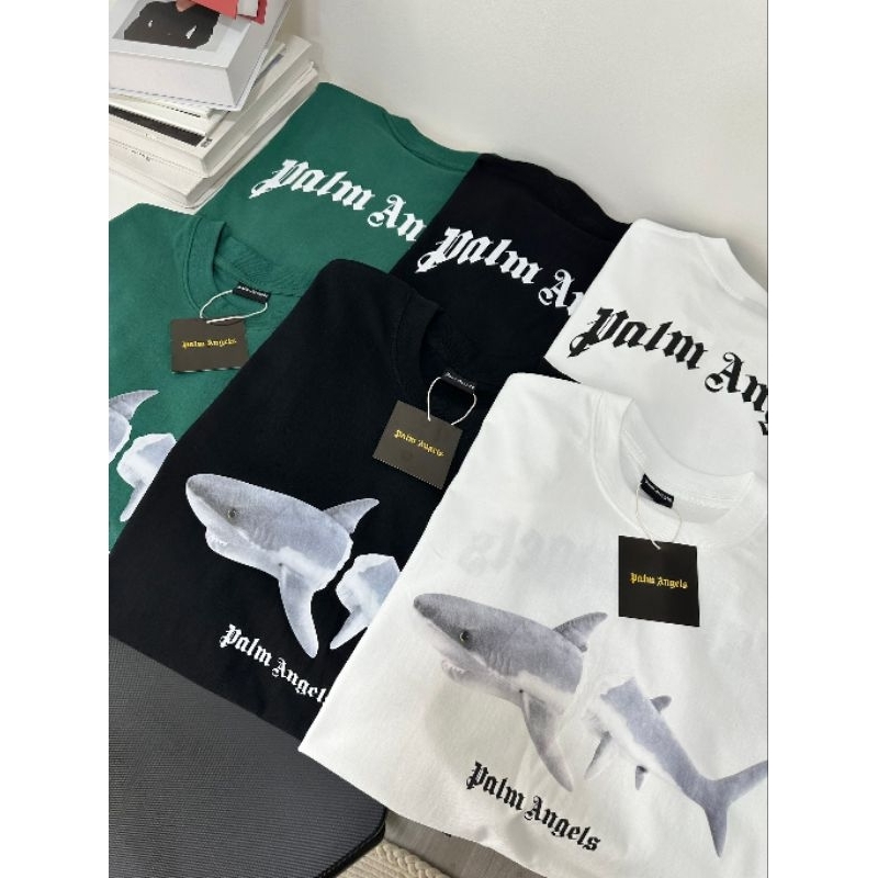 เสื้อยืดโอเวอร์ไซส์ PA ผ้าเกาหลี เกรดคอตตอน งานสติ๊กเกอร์ปริ้นส์หน้า + สกรีนหลังงานมาพร้อมแพ๊คเกจแพ๊คซองซิปล็อค