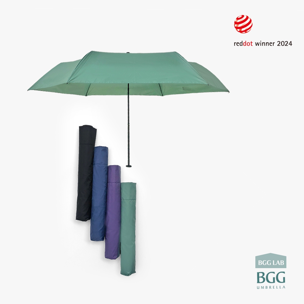 BGG Laboratory Air 2 Plus UV Cut 100% 24inch Ø3cm Skinny Folding Umbrella ร่มพับ กันยูวี100% Ø3ซม. 24นิ้ว (FM1158)