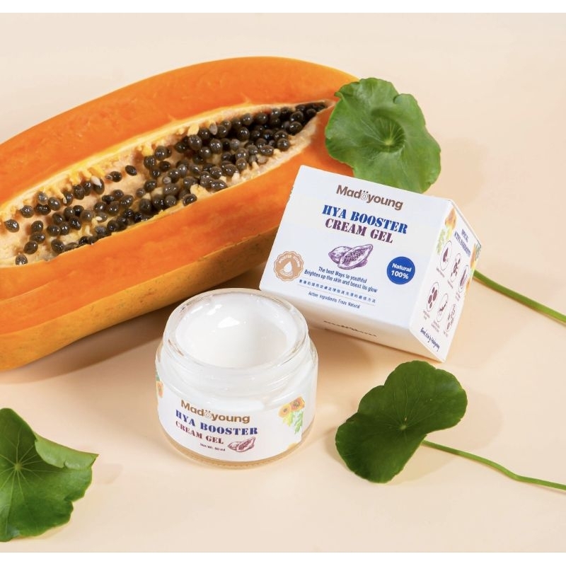 HYA BOOSTER CREAM GEL Madoyoung ชุ่มชื่นล้ำลึกสว่างโกลล์