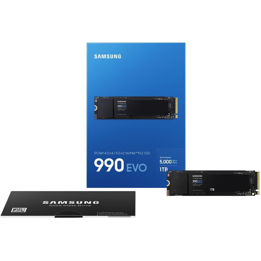 SAMSUNG 990 EVO M.2 1TB : MZ-V9E1T0BW SSD