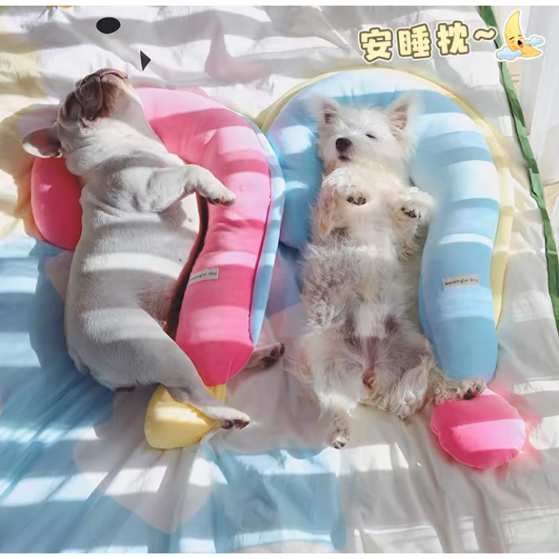 Comfort Pillow (?) หมอนสุนัข หมอนขนาดเล็กสำหรับสัตว์เลี้ยง หมอนเครื่องหมายคำถาม ถอดออกและซักได้