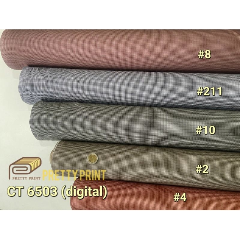 คอตต้อน100%พิมพ์ลาย (Digital) CT 6503 (ขายเป็นหลา)