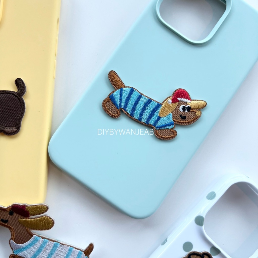 DIY แผ่นปักสติ๊กเกอร์สำหรับตกแต่ง ติดได้หลายวัสดุ สติกเกอร์ลอกติด ติดเสื้อผ้า ติดกระเป๋า รองเท้า หมวก วัสดุตกแต่ง - รูปที่ 2