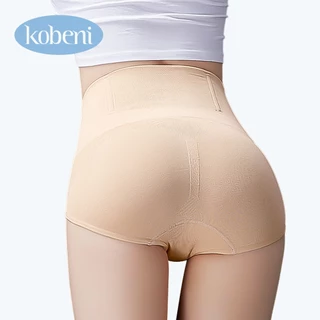 ⭐KOBENI⭐กางเกงในเก็บพุง เอวสูง ลดหน้าท้อง กระชับพุง ผ้าทอ ลายรังผึ้ง กระชับสัดส่วน มีแกนกันม้วน สวมใส่สบาย